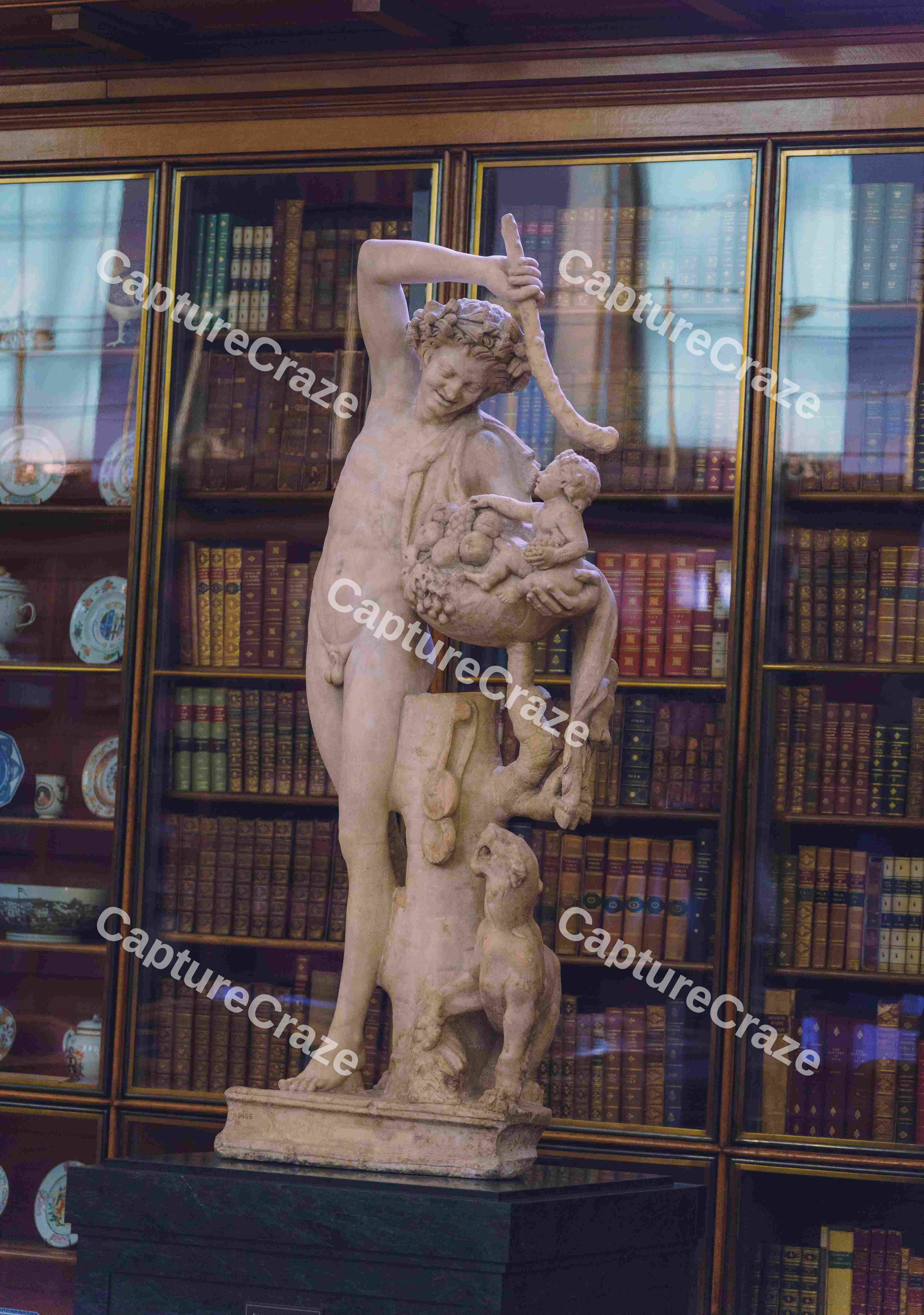 Statue of A Mother and Child